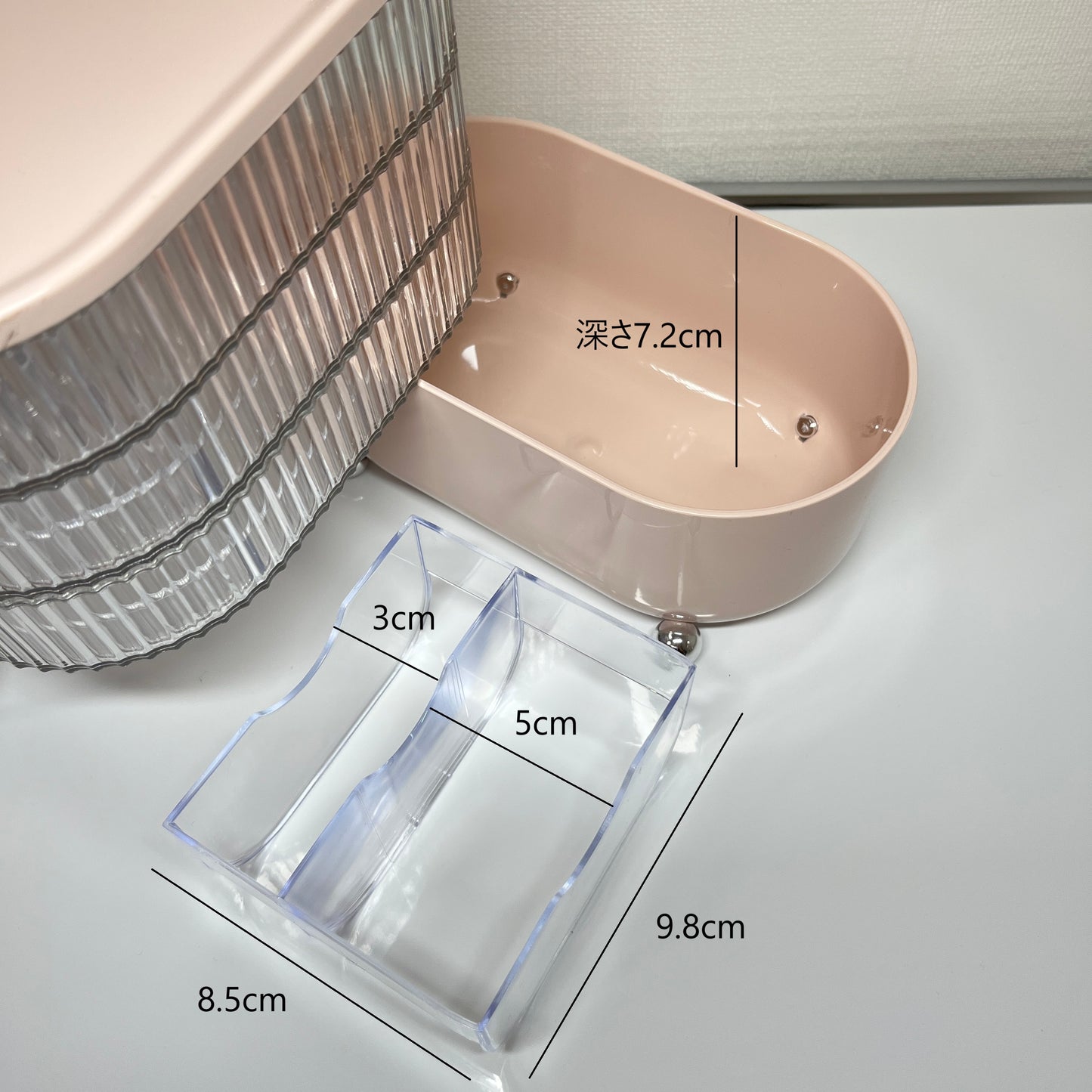 回転式4段卓上収納 STR-0014