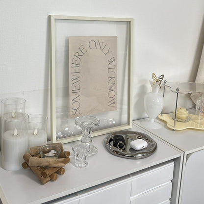 【予約注文：到着目安 3～4週間】シルバーラウンドトレイ TRA-0002