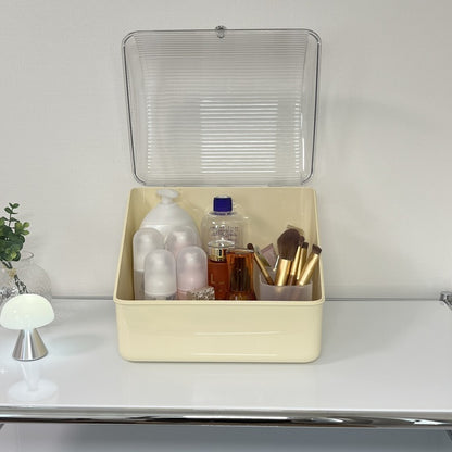 引き出し2段収納・蓋付き収納ケース STR-0002・STR-0003