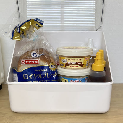 引き出し2段収納・蓋付き収納ケース STR-0002・STR-0003