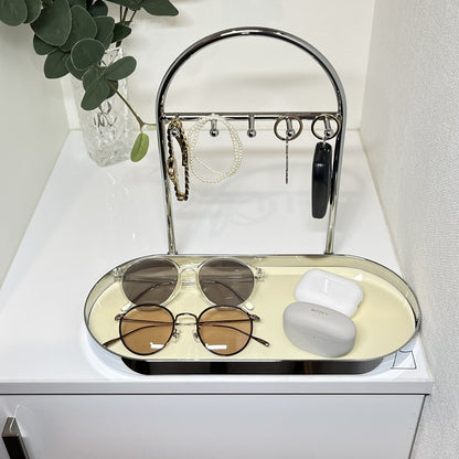 アーチフレーム 5連フック キートレイ TRA-0004