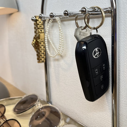 アーチフレーム 5連フック キートレイ TRA-0004