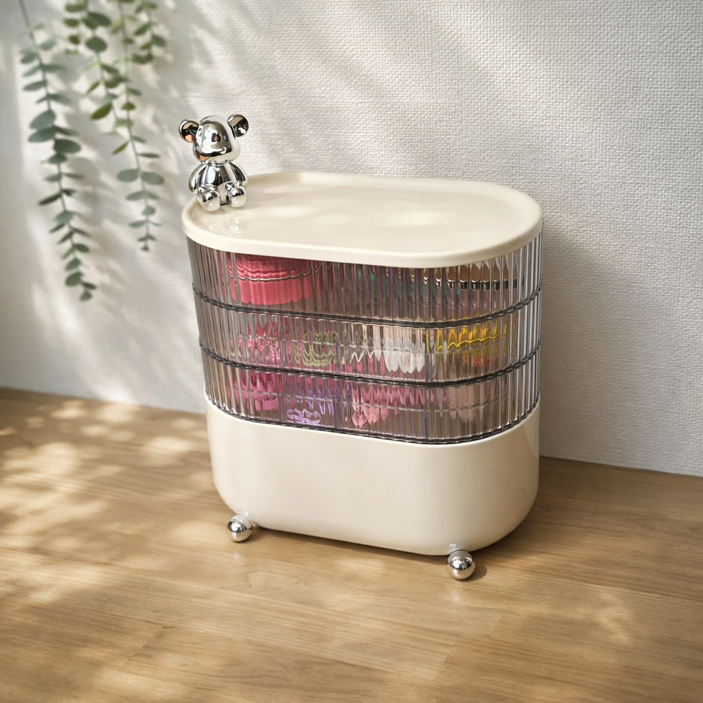 回転式4段卓上収納 STR-0014