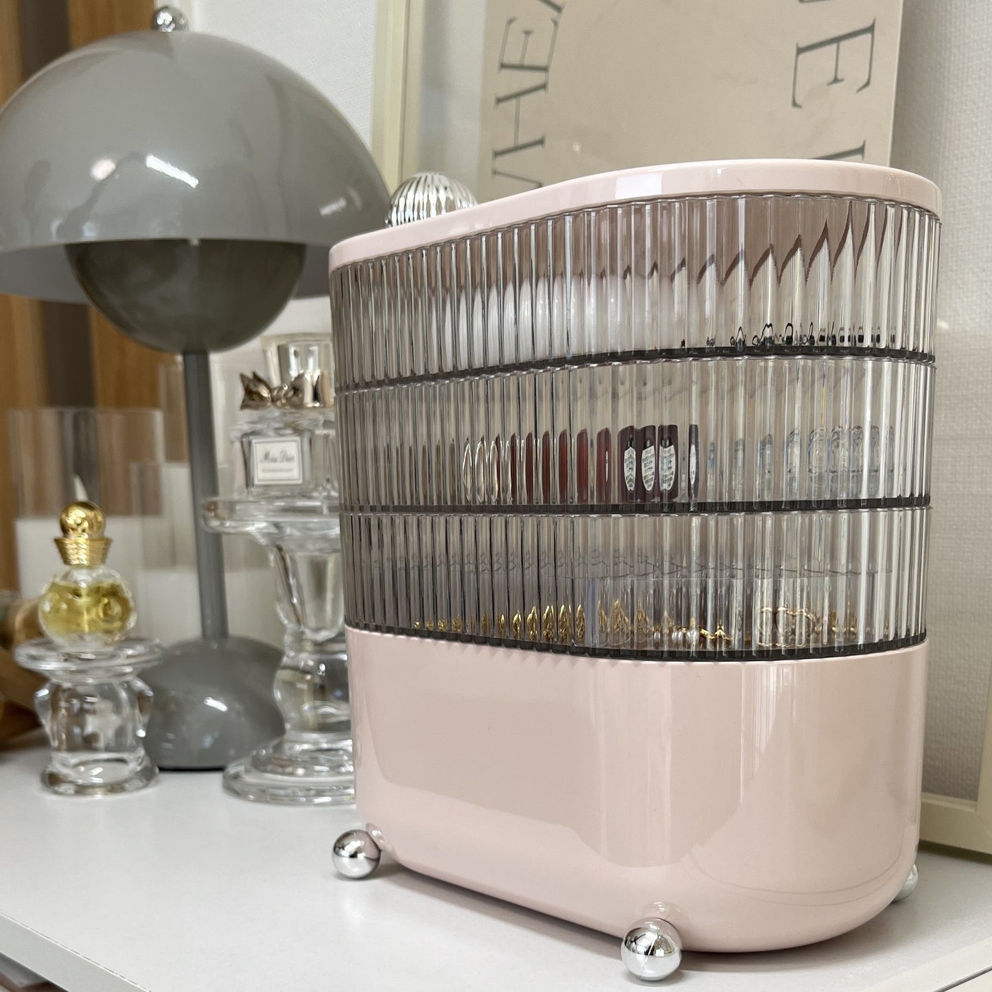 回転式4段卓上収納 STR-0014