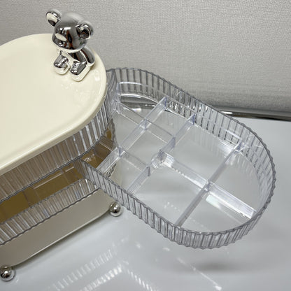 回転式4段卓上収納 STR-0014