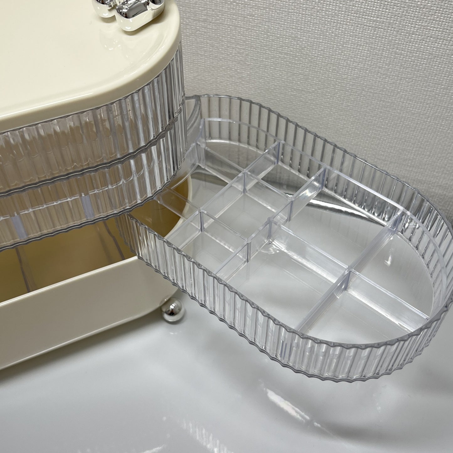 回転式4段卓上収納 STR-0014