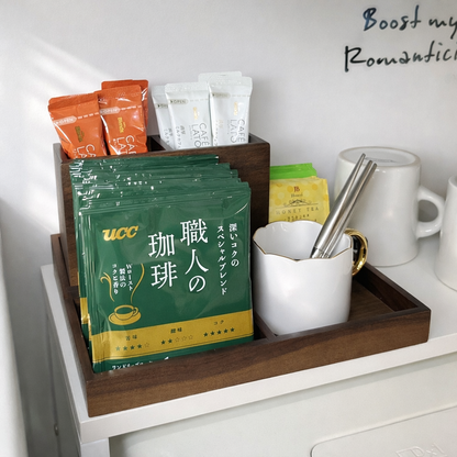 木製マルチ収納スタンド STA-0004