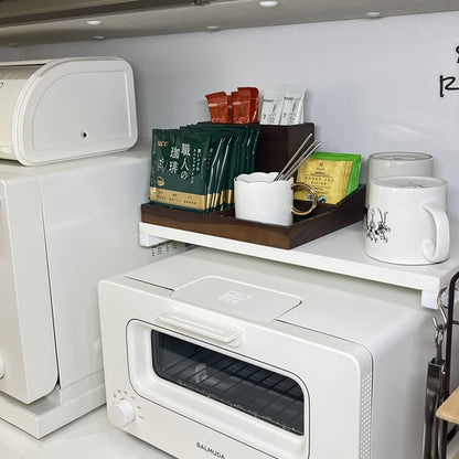 木製マルチ収納スタンド STA-0004