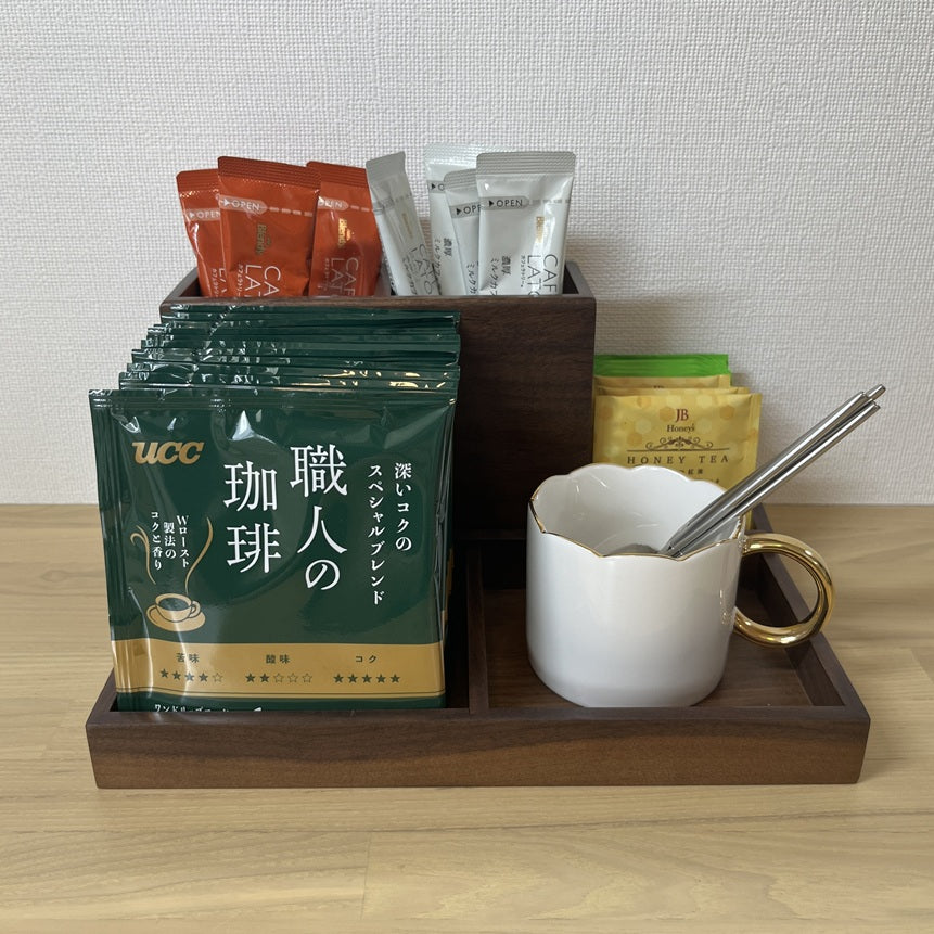 木製マルチ収納スタンド STA-0004