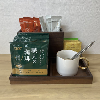 木製マルチ収納スタンド STA-0004