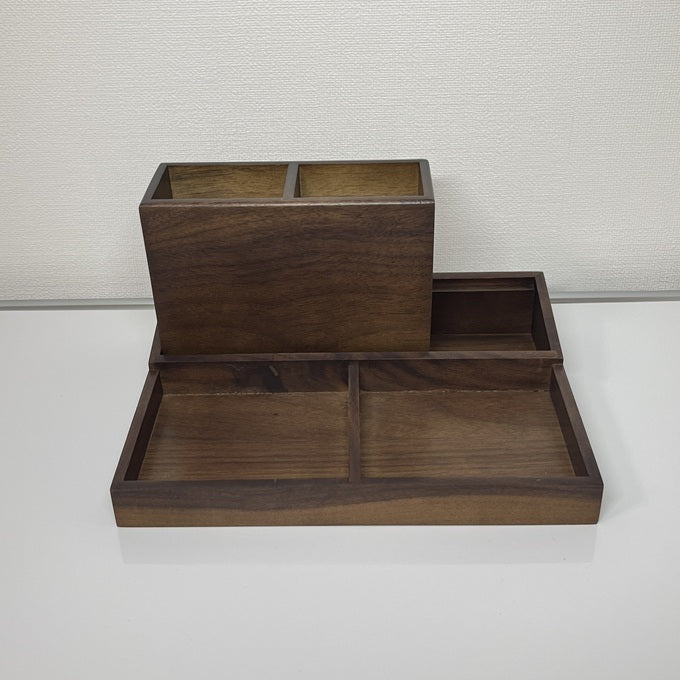 木製マルチ収納スタンド STA-0004