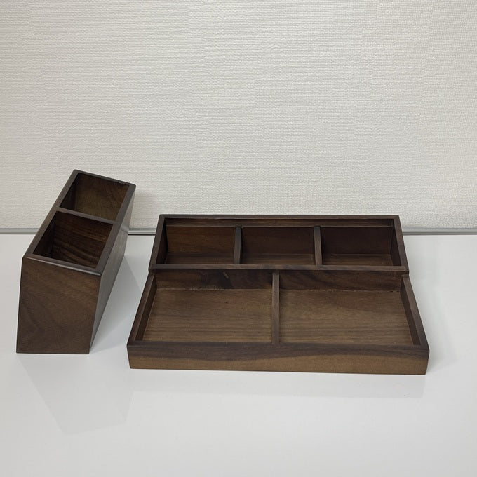 木製マルチ収納スタンド STA-0004