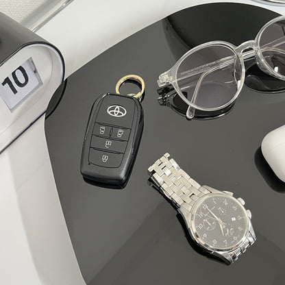 シルバー丸脚付きアクセサリートレイ TRA-0005