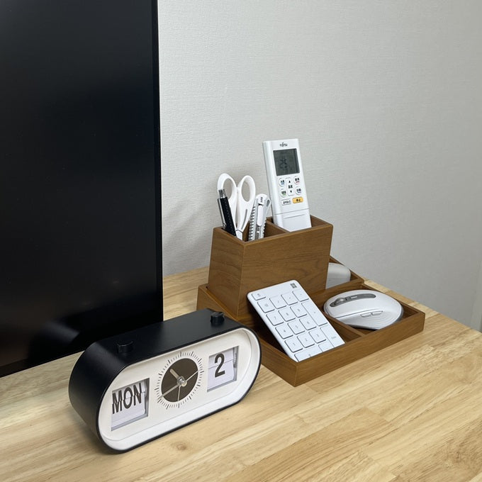 木製マルチ収納スタンド STA-0004