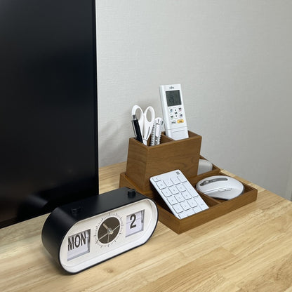 木製マルチ収納スタンド STA-0004