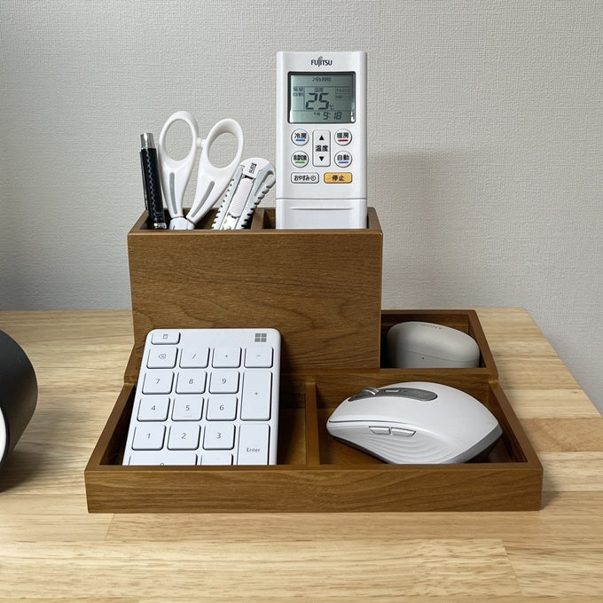 木製マルチ収納スタンド STA-0004