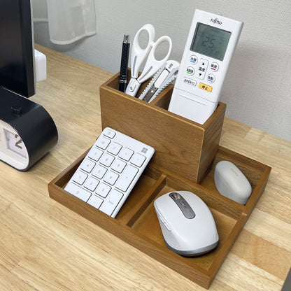 木製マルチ収納スタンド STA-0004