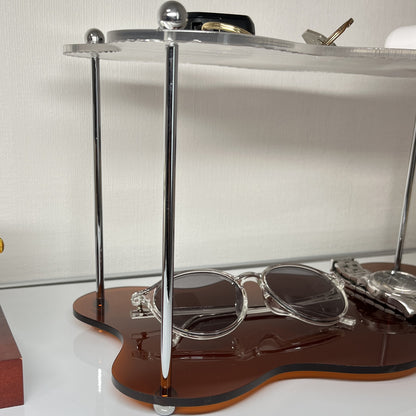 ウェーブ2段ディスプレイラック STR-0011