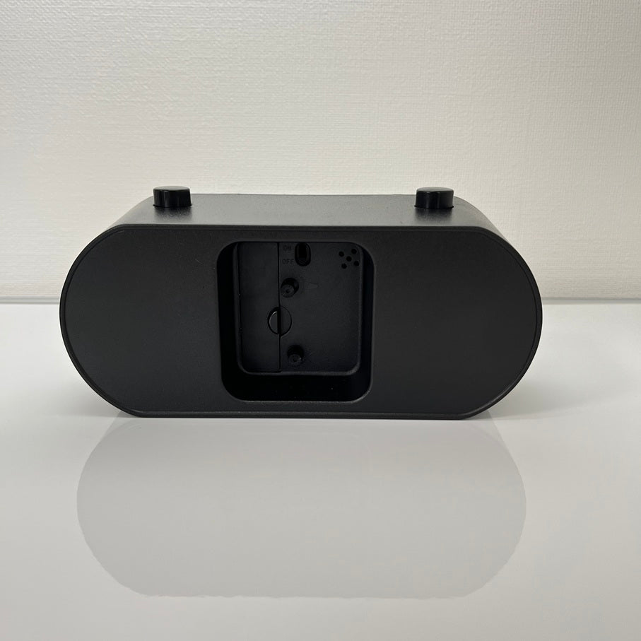 カレンダー付きレトロ置き時計 CLO-0003