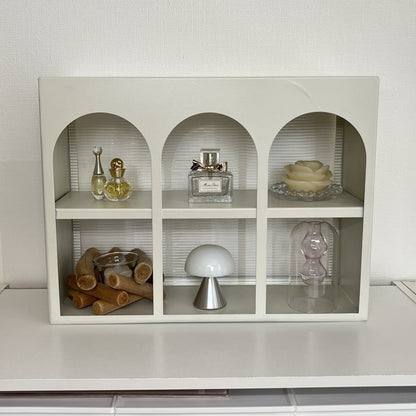 【予約注文：到着目安 4週間】アーチ型ディスプレイラック STR-0010