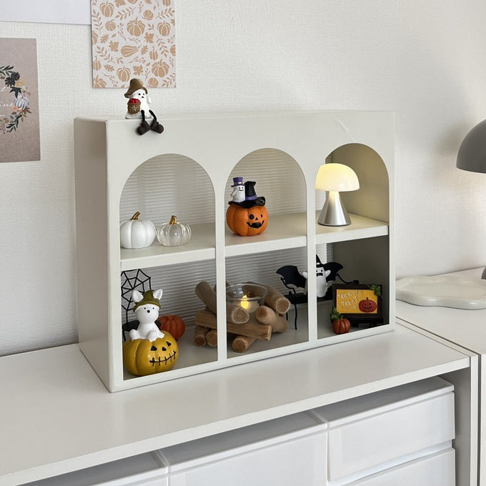 【予約注文：到着目安 4週間】アーチ型ディスプレイラック STR-0010